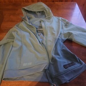 Women’s DRIFT CREEK OUTDOORS Hooded Softshell Jacket Sea Foam Med